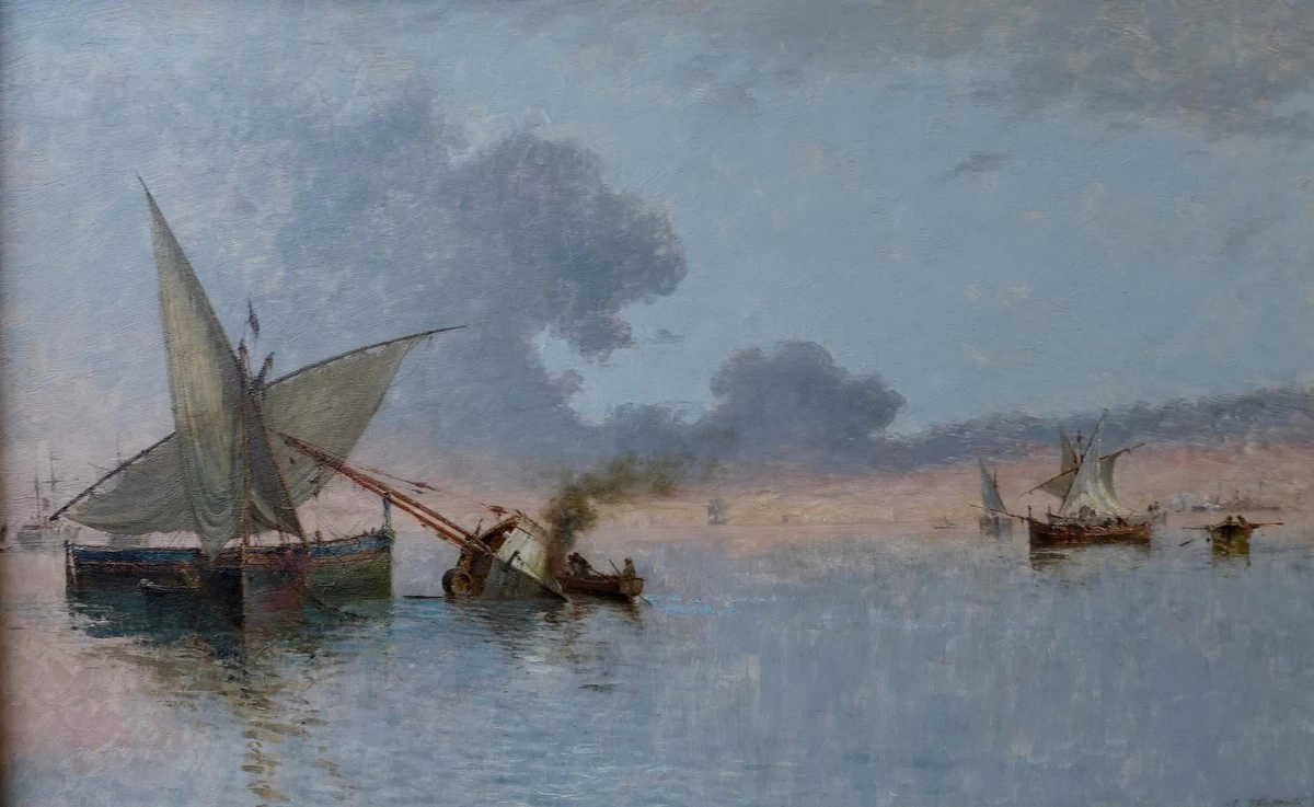 La barca affondata